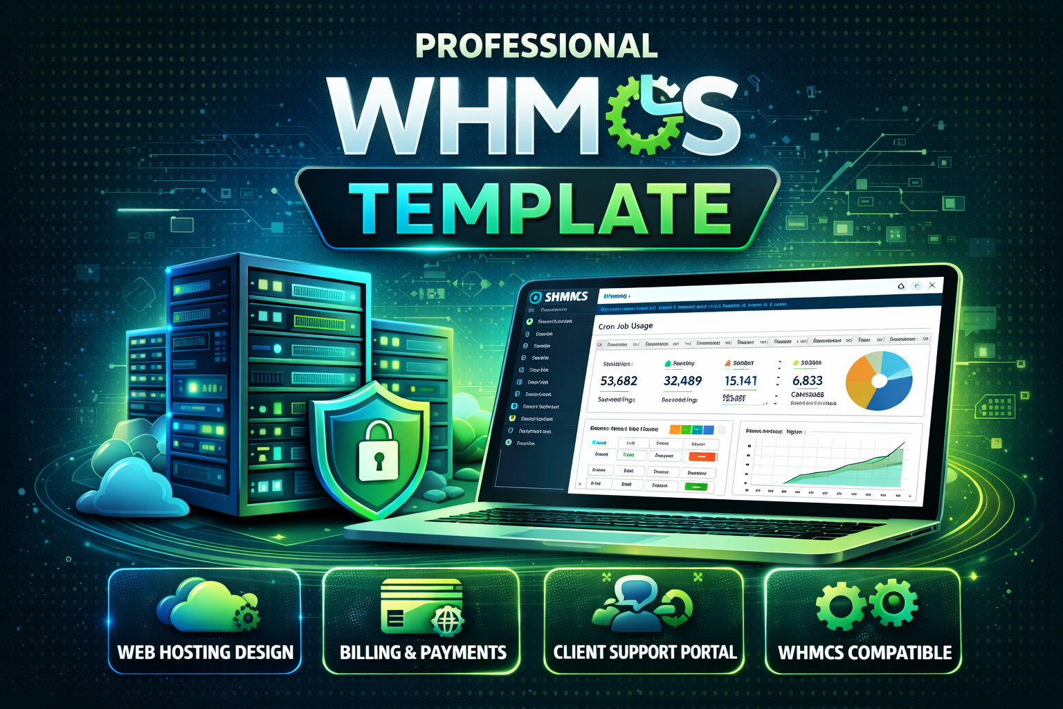 Professional WHMCS Template